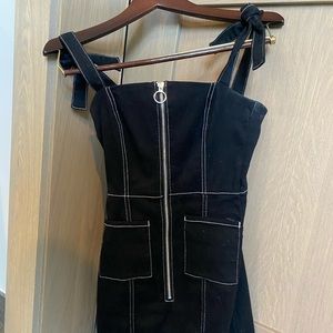 BB Dakota Black Jean Dress